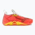 Pantofi de volei pentru bărbați Mizuno Wave Momentum 3 neon flame / negru / bolt2 neon 2