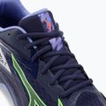 Pantofi de volei pentru bărbați Mizuno Thunder Blade Z evening blue / tech green / lolite 10