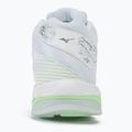 Încălțăminte de volei pentru femei Mizuno Wave Voltage Mid white/glacial ridge/patina green 6