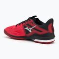 Încălțăminte de tenis pentru bărbați Mizuno Wave Exceed Tour 6 AC radiant red/white/black 3