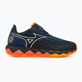 Încălțăminte de tenis pentru bărbați Mizuno Wave Enforce Tour Padel dress blues / white / carrot curl 2