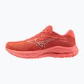 Încălțăminte de alergare pentru femei Mizuno Wave Rider 27 dubarry/ white/ cranberry 9