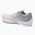 Încălțăminte de alergat pentru bărbați Mizuno Wave Rebellion Sonic 2 white/hot coral/harbor mist 3