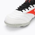 Încălțîminte de fotbal pentru copii Mizuno MRL Sala Club TF Jr white/radiant red 7
