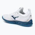 Încălțăminte de volei pentru bărbați Mizuno Wave Luminous 2 white/sailor blue/silver 3