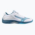 Încălțăminte de volei pentru bărbați Mizuno Thunder Blade Z white/sailor blue/silver 8