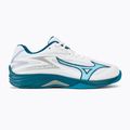 Încălțăminte de volei pentru bărbați Mizuno Thunder Blade Z white/sailor blue/silver 2