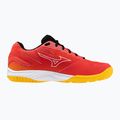 Încălțăminte de volei pentru bărbați Mizuno Cyclone Speed 4 radiant red/white/carrot curl 9