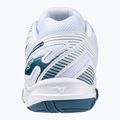 Încălțăminte de volei pentru bărbați Mizuno Cyclone Speed 4 white/sailor blue/silver 10