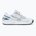 Încălțăminte de volei pentru bărbați Mizuno Cyclone Speed 4 white/sailor blue/silver 2