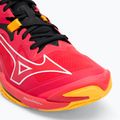 Încălțăminte de volei Mizuno Wave Lightning Z8 radiant red/ white/ carrot curl 7
