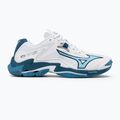 Încălțăminte de volei pentru bărbați Mizuno Wave Lightning Z8 white/sailor blue/silver 2