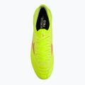 Încălțăminte de fotbal pentru bărbați Mizuno Morelia Neo IV Β Elite MD safety yellow/fiery coral 2/galaxy silver 7