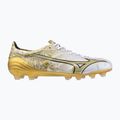 Încălțăminte de fotbal pentru bărbați Mizuno Αlpha Japan Md white/ge gold/black 8