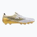 Încălțăminte de fotbal pentru bărbați Mizuno Αlpha Japan Md white/ge gold/black 9