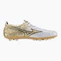 Încălțăminte de fotbal pentru bărbați Mizuno Alpha Japan AG white/ge gold/black