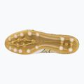 Încălțăminte de fotbal pentru bărbați Mizuno Alpha Japan AG white/ge gold/black 2