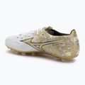 Încălțăminte de fotbal pentru bărbați Mizuno Alpha Japan AG white/ge gold/black 3