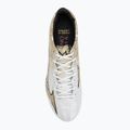 Încălțăminte de fotbal pentru bărbați Mizuno Alpha Japan AG white/ge gold/black 5