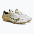 Încălțăminte de fotbal pentru bărbați Mizuno Αlpha Elite MD white/ge gold/black 5