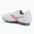 Încălțăminte de fotbal pentru copii Mizuno Monarcida Neo III Select Jr MD white/radiant red 3