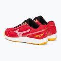 Încălțăminte de handbal pentru copii Mizuno Stealth Star 2 Jr radiant red/white/carrot curl 3