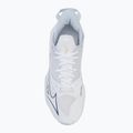 Încălțăminte de handbal pentru femei Mizuno Wave Mirage 5 white/navy peony/peach parfait 5