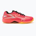 Încălțăminte de volei pentru copii Mizuno Lightning Star Z7 radiant red/white/carrot curl 2