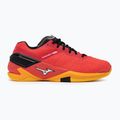 Încălțăminte de handbal pentru bărbați Mizuno Wave Stealth Neo radiant red/white/carrot curl 2