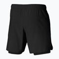 Pantaloni scurți de alergare pentru bărbați Mizuno Core 7.5 2in1 black 4