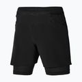 Pantaloni scurți de alergare pentru bărbați Mizuno ER 5.5" 2IN1 black 2