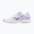 Încălțăminte de handbal Mizuno Stealth Star 2 white/patrician purple/quince 8