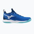 Încălțăminte de volei pentru femei Mizuno Wave Dimension Mid mugen blue/white/estate blue 8