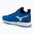 Încălțăminte de volei pentru femei Mizuno Wave Dimension Mid mugen blue/white/estate blue 3
