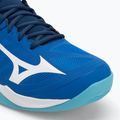 Încălțăminte de volei pentru femei Mizuno Wave Dimension Mid mugen blue/white/estate blue 7