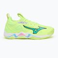 Încălțăminte de volei Mizuno Wave Momentum 3 neo lime/black/splish splash 2