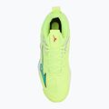 Încălțăminte de volei Mizuno Wave Momentum 3 neo lime/black/splish splash 5
