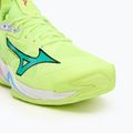 Încălțăminte de volei Mizuno Wave Momentum 3 neo lime/black/splish splash 7