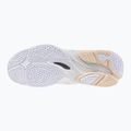 Încălțăminte de volei pentru femei Mizuno Wave Lightning Z8 Mid white/aleutian/cloud pink 9
