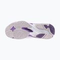 Încălțăminte de volei pentru femei Mizuno Wave Lightning Z8 white/patrician purple/quince 9