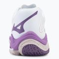 Încălțăminte de volei pentru femei Mizuno Wave Lightning Z8 white/patrician purple/quince 6