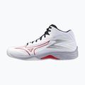 Încălțăminte de volei pentru bărbați Mizuno Thunder Blade Z Mid white/salsa/black 8