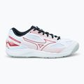 Încălțăminte de volei Mizuno Cyclone Speed 4 white/salsa/black 2