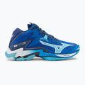 Încălțăminte de volei pentru bărbați Mizuno Wave Lightning Z8 Mid mugen blue/white/estate blue 2