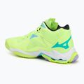 Încălțăminte de volei Mizuno Wave Lightning Z8 Mid neo lime/black/splish splash 3