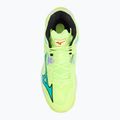 Încălțăminte de volei Mizuno Wave Lightning Z8 Mid neo lime/black/splish splash 5