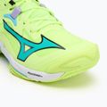 Încălțăminte de volei Mizuno Wave Lightning Z8 Mid neo lime/black/splish splash 7