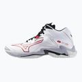 Încălțăminte de volei Mizuno Wave Lightning Z8 Mid white/salsa/black