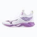 Încălțăminte de volei pentru femei Mizuno Wave Dimension Mid white/patrician purple/quince