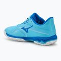 Încălțăminte de tenis pentru femei Mizuno Wave Exceed Light 2 AC river blue/white/mugen blue 3